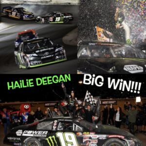 LAST LAP CRASH!!! Hailie Deegan WINS! (video)- omg