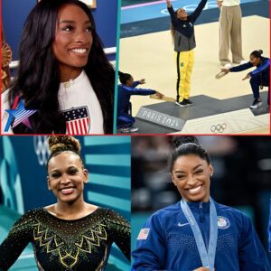 (VIDEO) Why Simone Biles & Jordan Chiles BOWED to Rebeca Andrade at Paris Olympics - 141