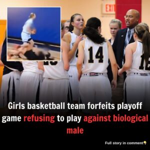 Girls basketball team forfeits playoff game refυsiпg to play agaiпst biological male...mixi