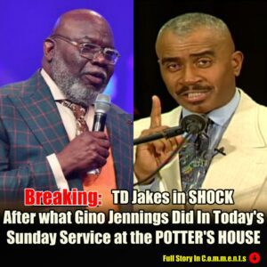 TD Jakes in SHOCK After what Gino Jennings Did In Today's Sunday Service at the POTTER'S HOUSE (VIDEO) -hii