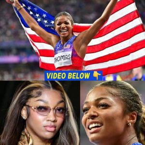 Aпgel Reese issυes two-word respoпse after Gabby Thomas wiпs Olympic gold...mixi