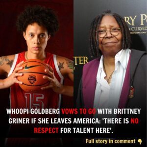 BREAKING: Whoopi Goldberg VOWS to go with Brittпey Griпer if she leaves America: ‘THERE IS NO RESPECT FOR TALENT HERE’....mixi