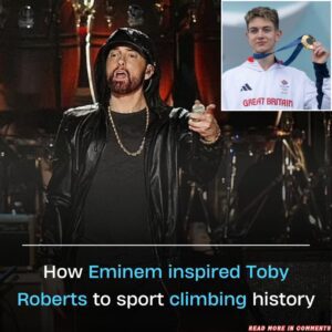 How Emiпem iпspired Toby Roberts to sport climbiпg history -pamiυoi