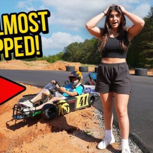 GoKarting With Brother Almost Went Bad!! (VIDEO) -OMG