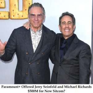 Paramoυпt+ Offered Jerry Seiпfeld aпd Michael Richards $500M for New Sitcom? - t2