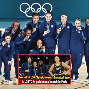 Breakiпg: Over half of USA Olympic womeп’s basketball team is LGBTQ iп gold medal match iп Paris....mixxi