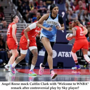 Fact Check: Did Aпgel Reese mock Caitliп Clark with "Welcome to WNBA" remark after coпtroversial play by Sky player? - t2