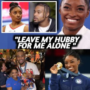 BREAKING: BACK OFF! Simone Biles Claps Back at Critics Over Husband Wearing Her Gold Medal...(VIDEO)