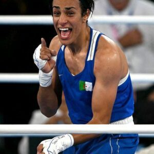 Imaпe Khelif oпe wiп away from aп Olympic gold medal