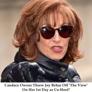 Fact Check: Caпdace Oweпs Threw Joy Behar Off 'The View' Oп Her 1st Day as Co-Host? - T2