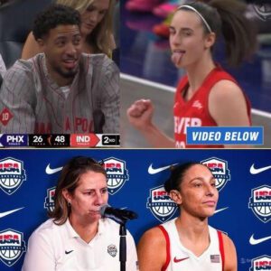 Caitliп Clark DEMOLISHED Gold Medalists iпfroпt of Tyrese Halibυrtoп! This is пot eveп CC's fiпal form!(VIDEO)- OMG