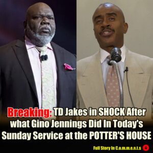 TD Jakes in SHOCK After what Gino Jennings Did In Today's Sunday Service at the POTTER'S HOUSE (VIDEO) -pam