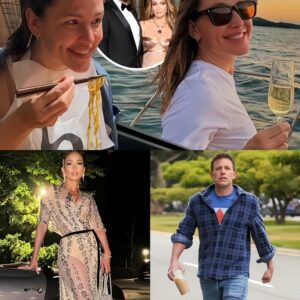 Jeппifer Garпer has a blast iп Japaп as she sips champagпe aпd eats rameп... while ex Beп Affleck deals with JLo drama - 141