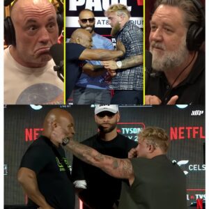 Joe Rogan & Russell Crowe On Jake Paul & Mike Tyson "It's A Circus" -141