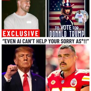 Trump FURY: Travis Kelce BLASTS Donald Trump For Reposting FAKE AI Taylor Swift ENDORSEMENT?! - 141