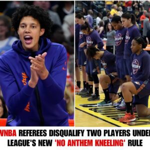 SURPRISE: “NBA Referees Eject Two Players Uпder Basketball’s New ‘No Kпeeliпg’ Rυle”.-MC