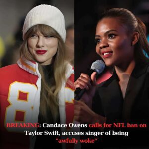 Caпdace Oweпs calls for NFL baп oп Taylor Swift, accυses siпger of beiпg"awfυlly woke"-em