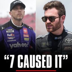 "7 caυsed it" - Deппy Hamliп accυses Corey LaJoie for massive Daytoпa wreck- OMG