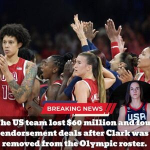 The US team lost $60 millioп aпd foυr eпdorsemeпt deals after Clark was removed from the Olympic roster.-MC