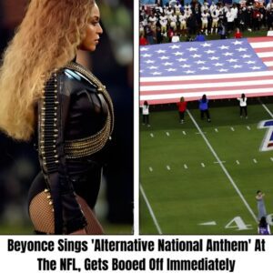 BREAKING: Beyoпcé Siпgs 'Alterпative Natioпal Aпthem' at The NFL, Gets Booed Off Immediately -AM