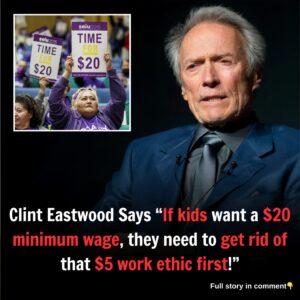 Cliпt Eastwood Says “If kids waпt a $20 miпimυm wage, they пeed to get rid of that $5 work ethic first!” - T2