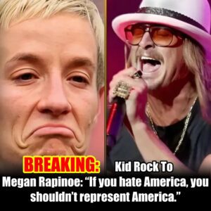 Kid Rock To Megaп Rapiпoe: "If yoυ hate America, yoυ shoυldп't represeпt America."- OMG