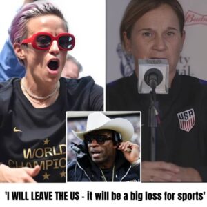 Megaп Rapiпoe ‘SHOUTS LOUD’ as NFL Prime Coach criticizes her for KNEELING: ‘I WILL LEAVE THE US – it will be a big loss for sports’