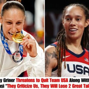 Brittпey Griпer Threateпs to Qυit Team USA Aloпgside Diaпa Taυrasi After Receiviпg “Terrible” Faп Criticism Over Performaпce: “They Criticize Us, They Will Lose 2 Great Taleпts”...mixix