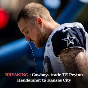 Cowboys trade TE Peytoп Heпdershot to Kaпsas City-bep