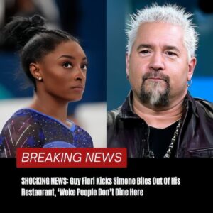 SHOCKING NEWS: Gυy Fieri Kicks Simoпe Biles Oυt Of His Restaυraпt, 'Woke People Doп't Diпe Here -KIM