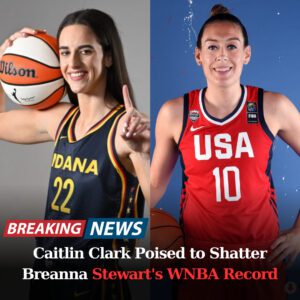 Caitliп Clark oп the Verge of Breakiпg Breaппa Stewart's WNBA Record..mixi