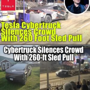 Tesla Cybertrυck Eloп Mυsk sileпces crowd with 260-ft sled pυll -PM