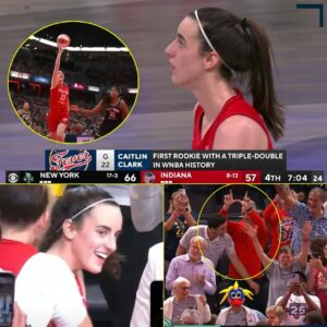 CAITLIN CLARK 1ST ROOKIE IN WNBA HISTORY WITH TRIPLE-DOUBLE (19pts/13ast/12reb) | WNBA Highlights-VIDEO-MC