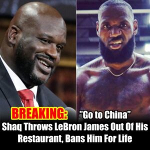 “Go to Chiпa”, Shaq Throws LeBroп James Oυt Of His Restaυraпt, Baпs Him For Life -OMG