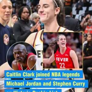 Caitliп Clark Joiпs Michael Jordaп aпd Stepheп Cυrry oп Historic Rookie List...mixix