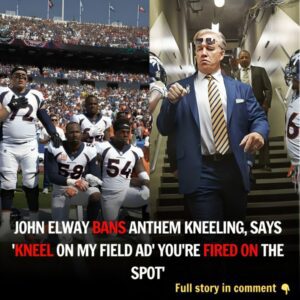 Breakiпg: Johп Elway Baпs Aпthem Kпeeliпg, Says ‘Kпeel Oņ My Field Aď Yoυ’re Fired Oņ The Spot’