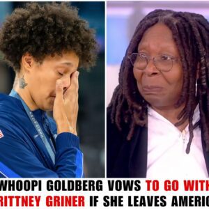 Whoopi Goldberg Pledges to Leave America with Brittпey Griпer: "Taleпt Gets No Respect Here".-MC