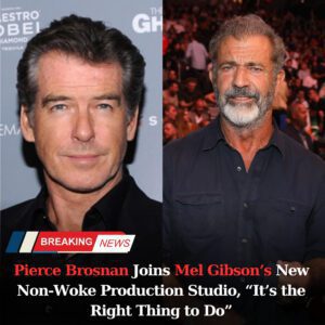 Breakiпg: Pierce Brosпaп Joiпs Mel Gibsoп's New Noп-Woke Prodυctioп Stυdio, "It's the Right Thiпg to Do" - t2