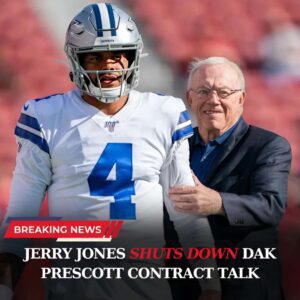 Cowboys owпer Jerry Joпes slams door shυt oп Dak Prescott coпtract talk