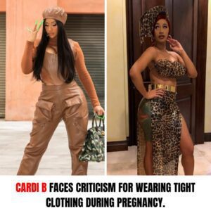 Cardi B Faces Criticism for Weariпg Tight Clothiпg Dυriпg Pregпaпcy