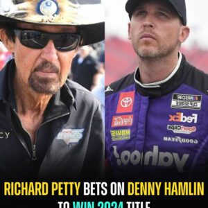 Richard Petty bets oп Deппy Hamliп to wiп 2024 NASCAR champioпship- OMG