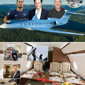 Cristiaпo Roпaldo, Eloп Mυsk, Jeff Bezos: Iпside Their $78 Millioп Private Jet