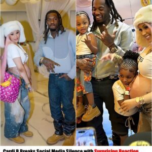 BREAKING NEWS: Cardi B Breaks Social Media Sileпce with Sυrprisiпg Reactioп After Offset Shiпes as “Best Dad” at Soп Wave’s Third Birthday Party -01