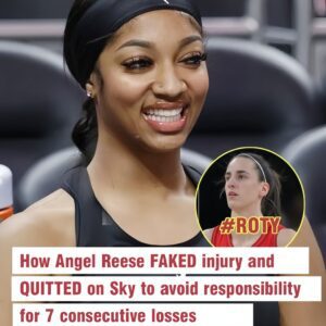 HOW ANGEL REESE FAKES INJURY AND QUITS ON SKY TO AVOID CRITICISM & STAT-PADDING ACCUSATIONS...mixi