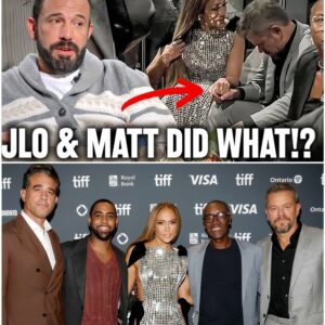 Matt Damon BETRAYS Ben Affleck?! CAUGHT Holding Hands With Jennifer Lopez at Unstoppable Premiere!? (VIDEO) -141