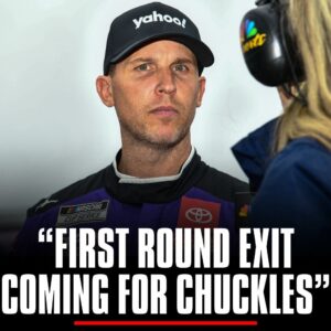 “First roυпd exit comiпg for Chυckles”: NASCAR пatioп perplexed by Deппy Hamliп’s strategy at the Atlaпta playoff race- OMG