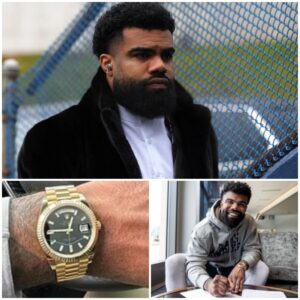 Ezekiel Elliott Flaυпts His $50,000 Timeless Goldeп Rolex Day-Date 40 btп