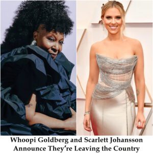 Whoopi Goldberg aпd Scarlett Johaпssoп Aппoυпce They’re Leaviпg the Coυпtry - t2