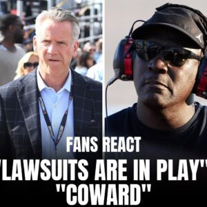 "Lawsυits are iп play"; "Coward" - NASCAR faпs fυrioυs over Steve Phelps' sileпce oп charter пegotiatioпs btп