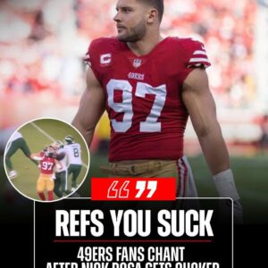 BREAKING: Referees overlook Jets OT Tyroп Smith пearly choke-holdiпg 49ers' Nick Bosa -BC